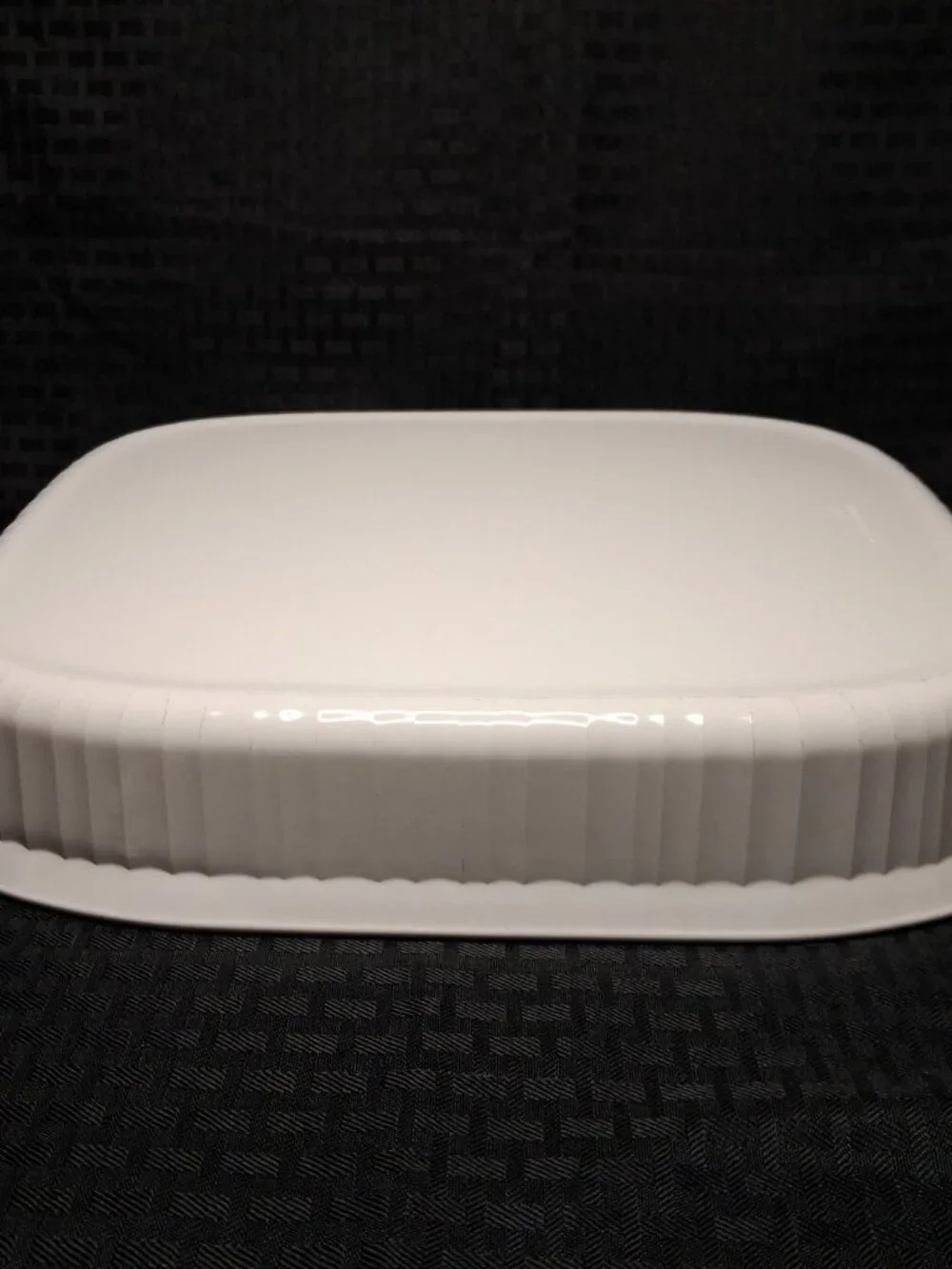 Vintage Large Corning French White F-21-B 4.5L Lasagna Casserole Pan